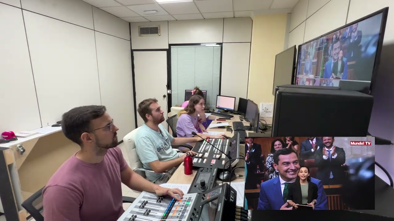 Realización Informativo Mundo! TV 22-07