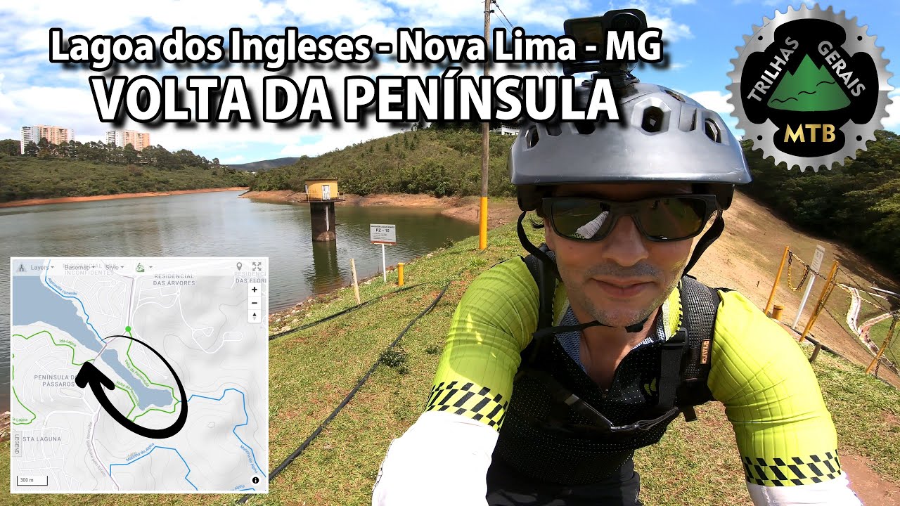VOLTA DA PENÍNSULA de Bike na Lagoa dos Ingleses. Nível Fácil com Visual Ótimo!