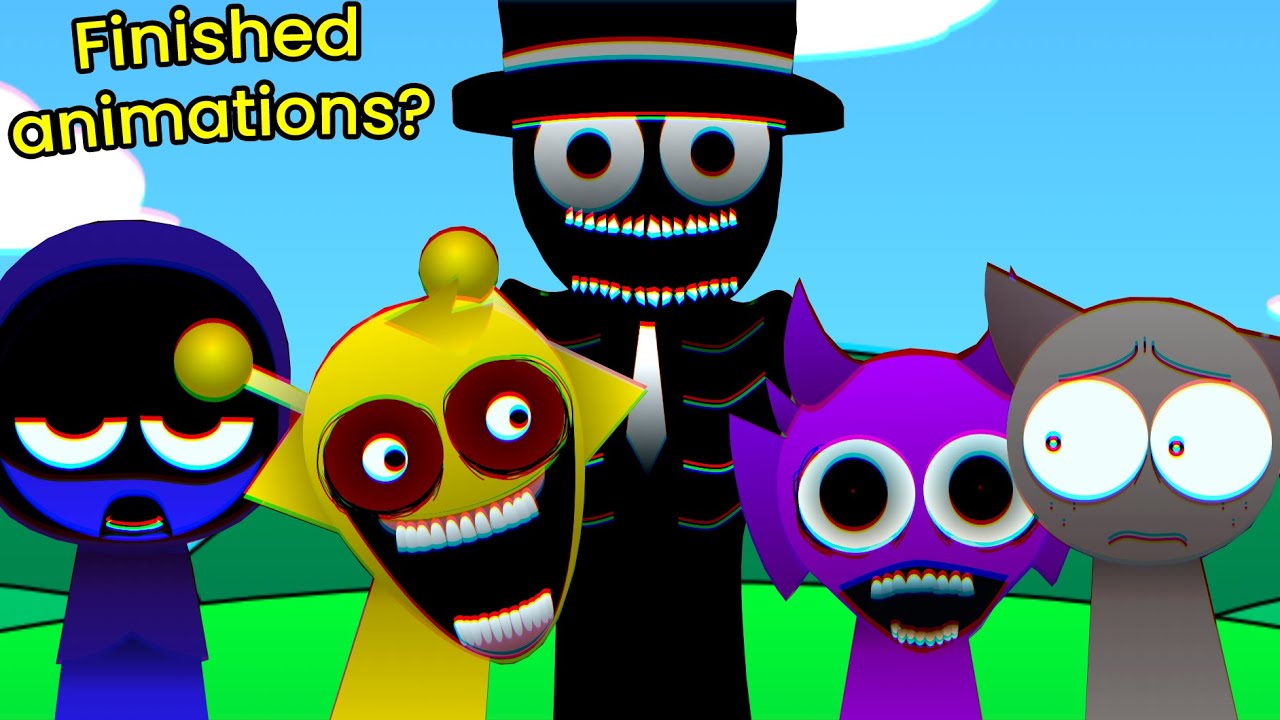 Sprunki Pyramixed, but the ANIMATIONS are FINISHED??