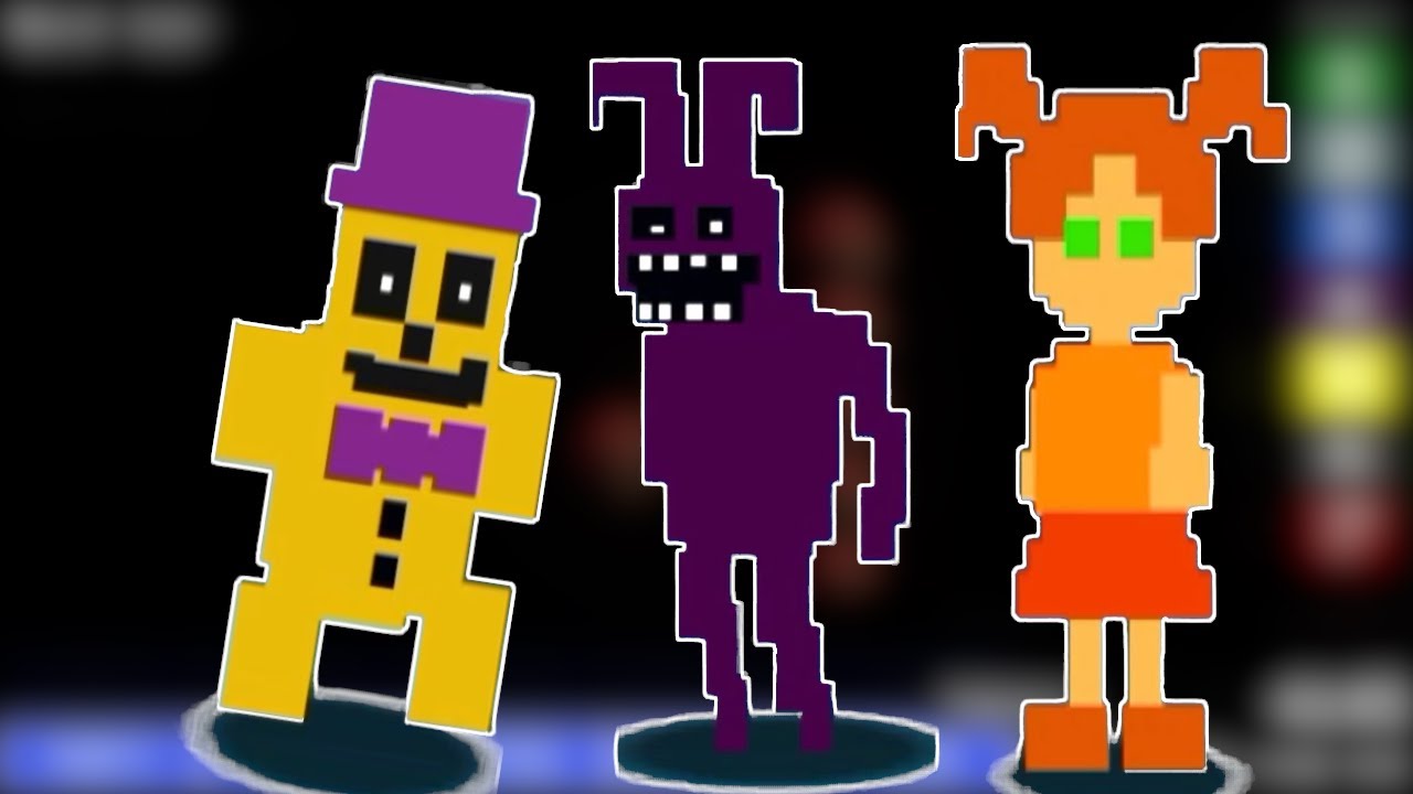 Разблокировка персонажей «Синего сундука» в Super FNaF RPG Remake