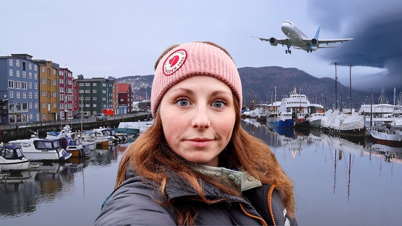 My flight couldn't land. But I explored Trondheim, Norway for 10 hours