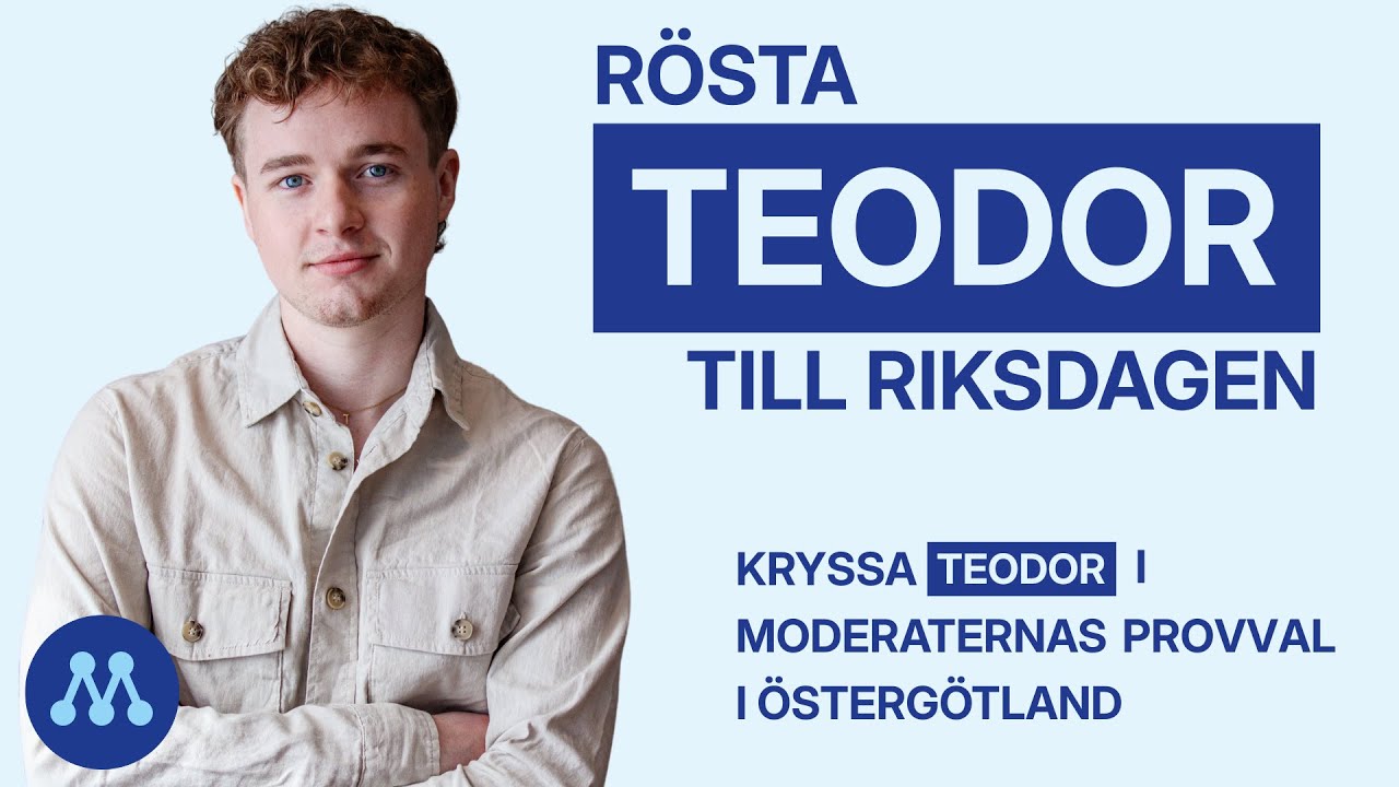 Kryssa Teodor Johansson │Moderaternas provval 2025