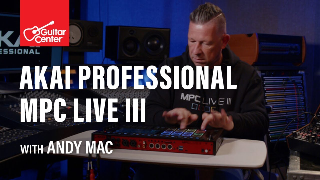 НОВЫЙ AKAI Professional MPC Live III | Демонстрация и обзор от Энди Мака