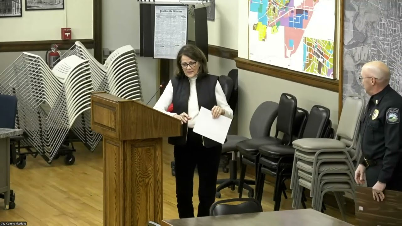 1-14-2025 Platteville Common Council Meeting