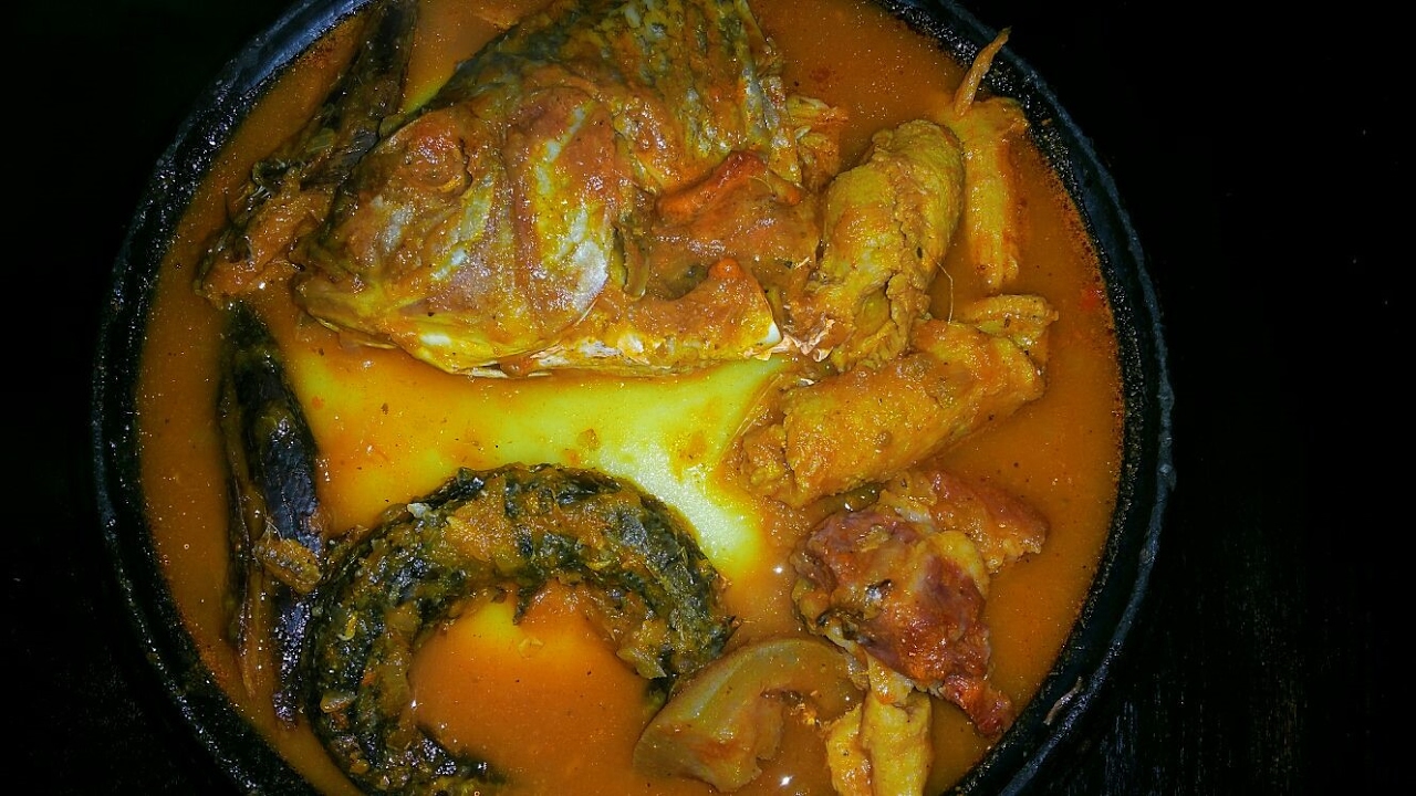 My Koobi Ne Adwene Nkwan Recipe / Ghana Local Light Soup