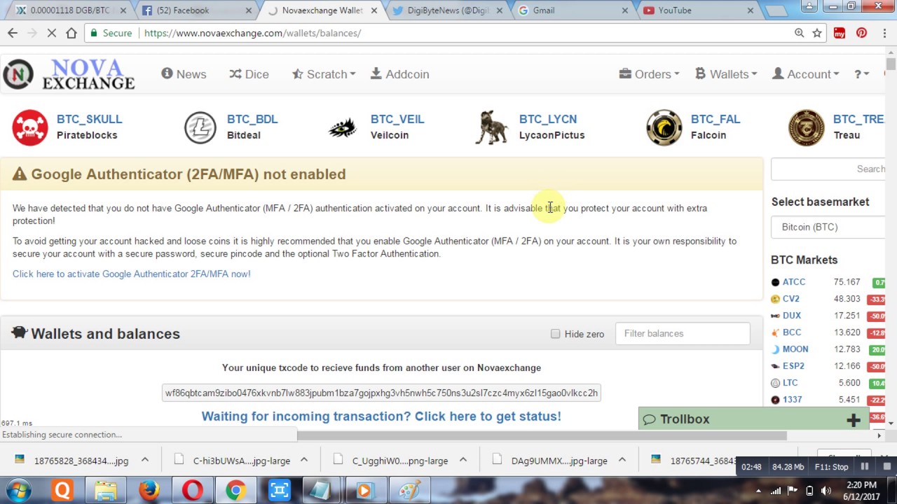Nova Exchange - How to Register Acount - BTC YouTube