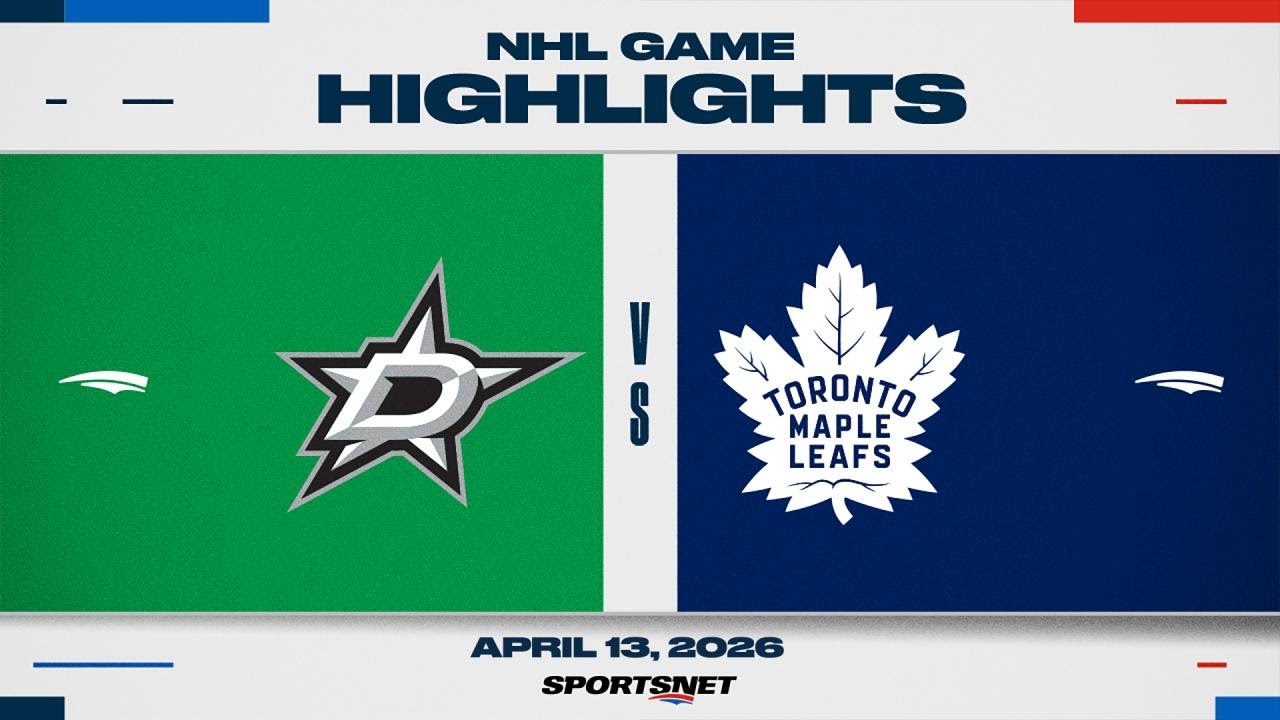 Najważniejsze momenty NHL | Stars kontra Maple Leafs &ndash; 13 kwietnia 2026 r.