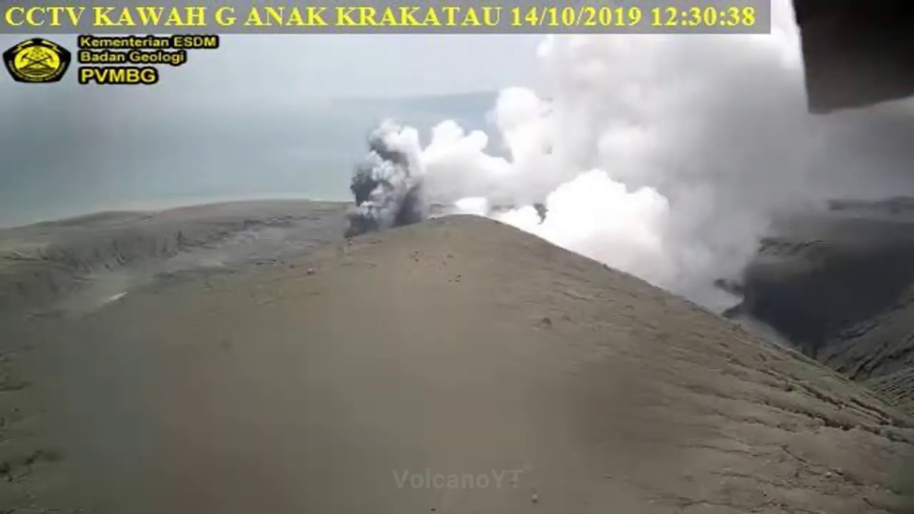 Time Lapse Anak Krakatau (14/10)