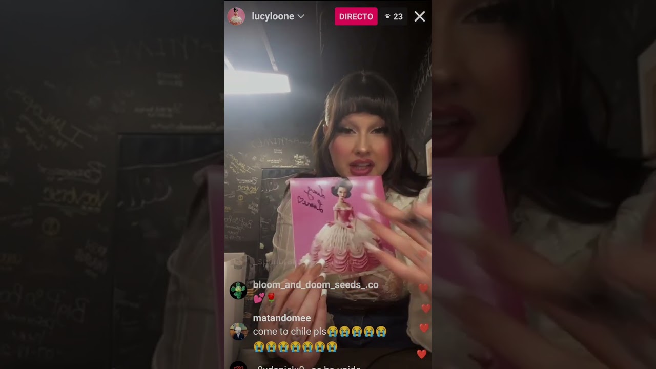 Lucy Loone Instagram Live Signing Cd's December 6th, 2023