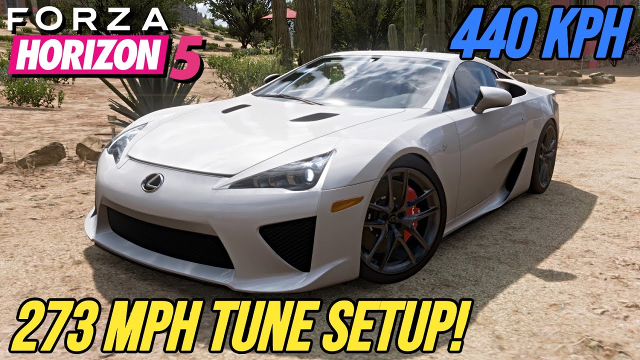 FORZA HORIZON 5 — настройка Lexus LFA на 273 мили в час