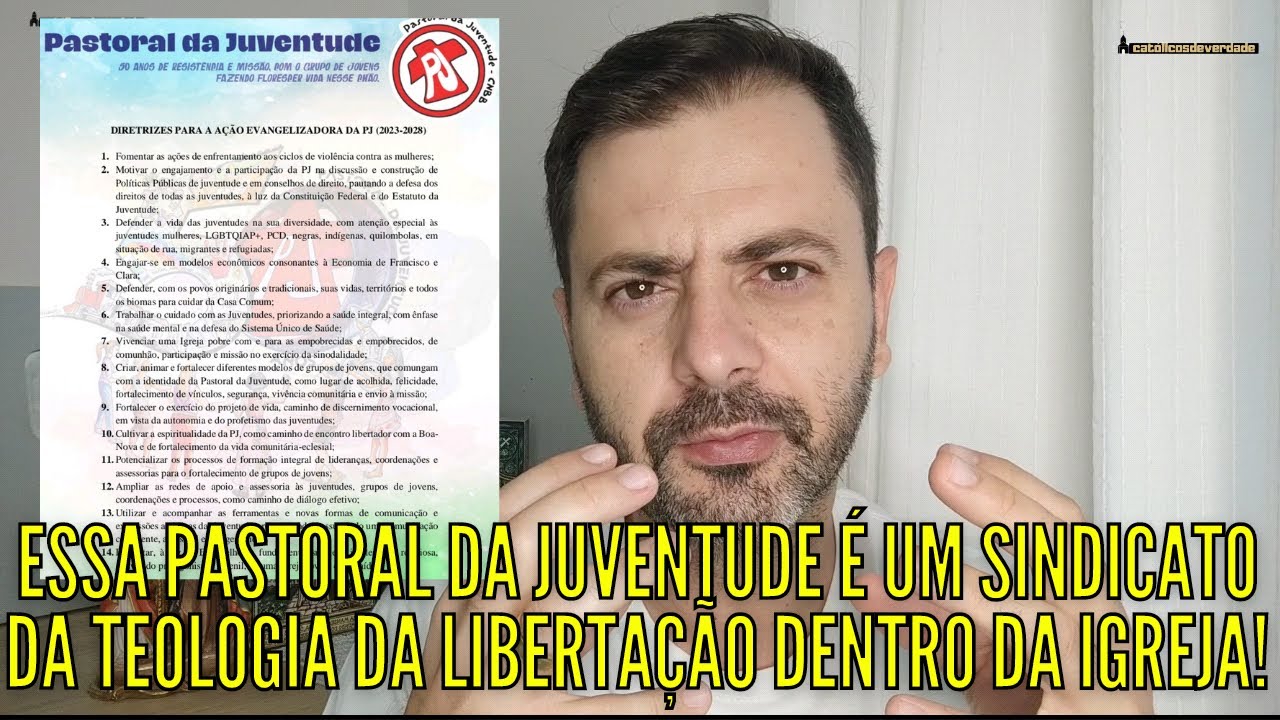 PASTORAL DA JUVENTUDE UM SINDICATO COMUN1$TA DENTRO DA IGREJA!!!