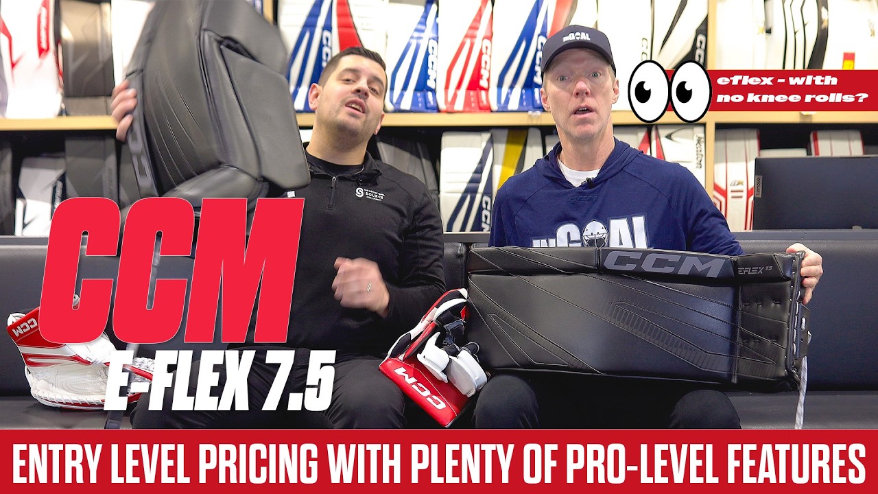 CCM EFlex with NO KNEE ROLLS?? Entry Level Pricing with Pro-Level Features