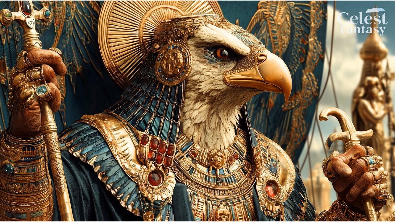 AMUN RA | The Endless Journey of the Solar Barque | Relaxing Fantasy Music & Art
