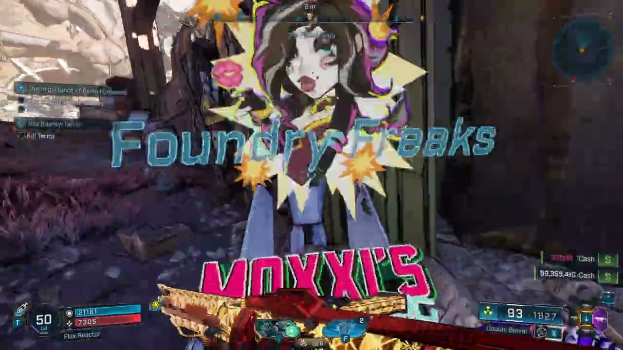 Borderlands 4 - Solo True UVHM6 Foundry Freaks, Trying out a slightly diff Neutron Capture Build