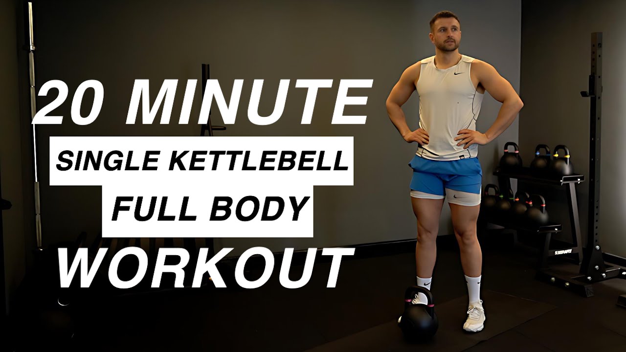 20 MIN: SINGLE KETTLEBELL FAT BURNING Workout