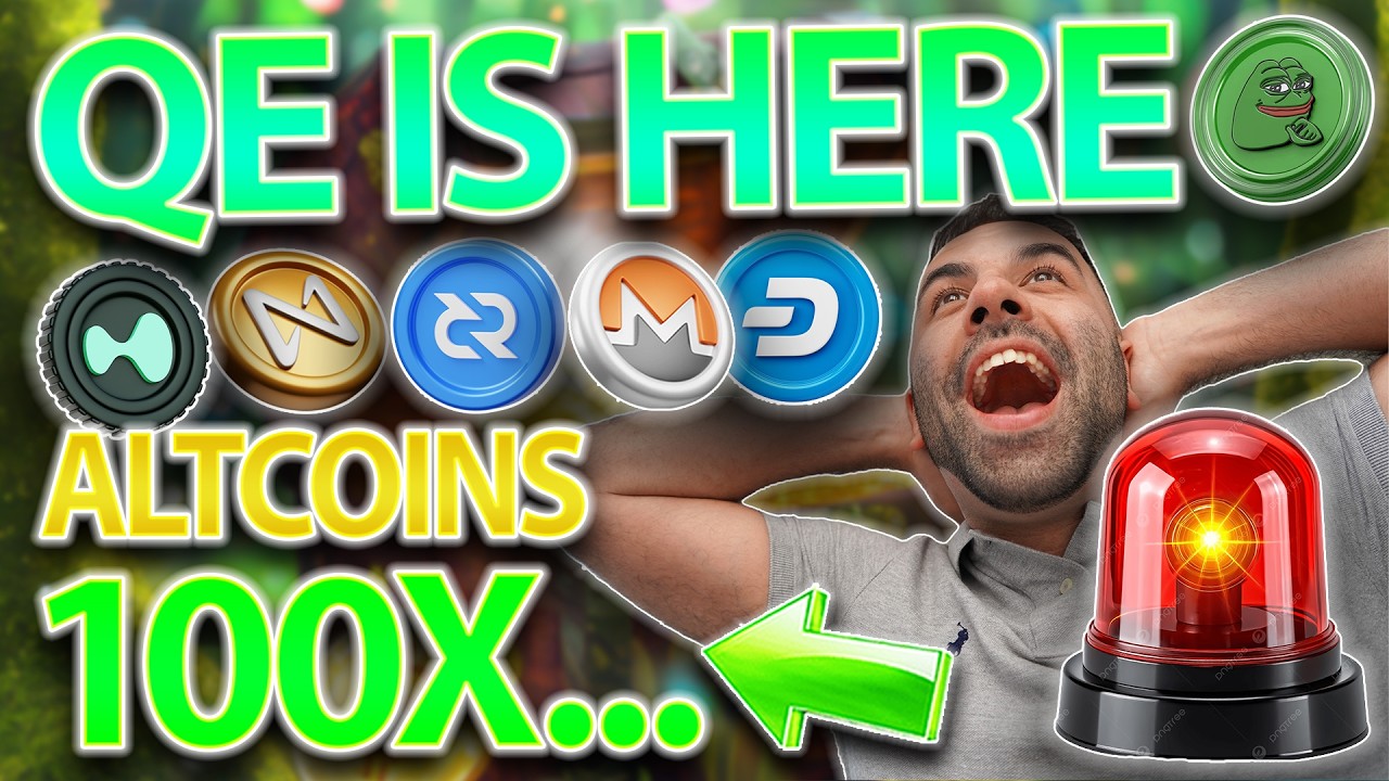 TOP 10 ALTCOINS! WILL QE CAUSE CRYPTO TO PUMP SOON??? BEAR MARKET BOTTOM (ALREADY OVER...) BIG TWIST