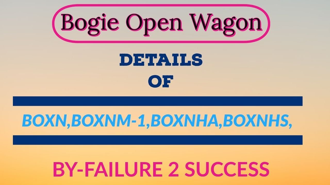 Features Of BOXN,BOXNHA,BOXNHS Wagon