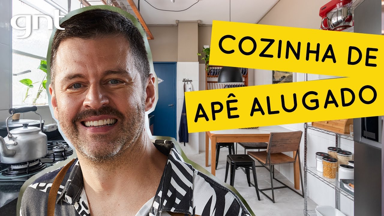 Como decorar cozinha de apartamento alugado | Antes e Depois | Maurício Arruda