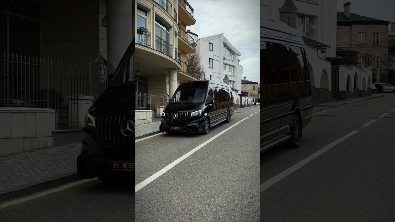 VIP luxury #JetVan #megavan Mercedes Benz Sprinter 2025 hire in Kiev , Ukraine