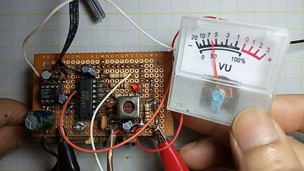 Cara menambahkan VU pada radio fm tuner