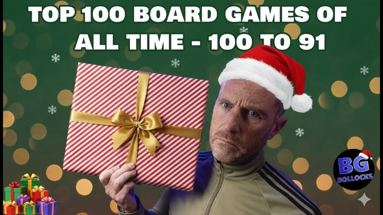 Топ-100 настольных игр всех времен — с 100 по 91 (рейтинг 2025 года)
