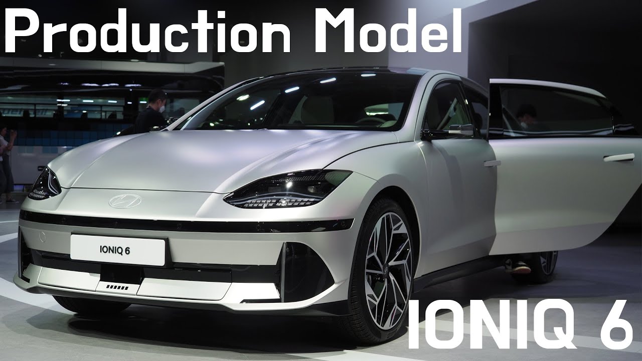 🔇IONIQ 6 in REAL LIFE ALL Colors &ndash; Exterior & Interior Walkaround