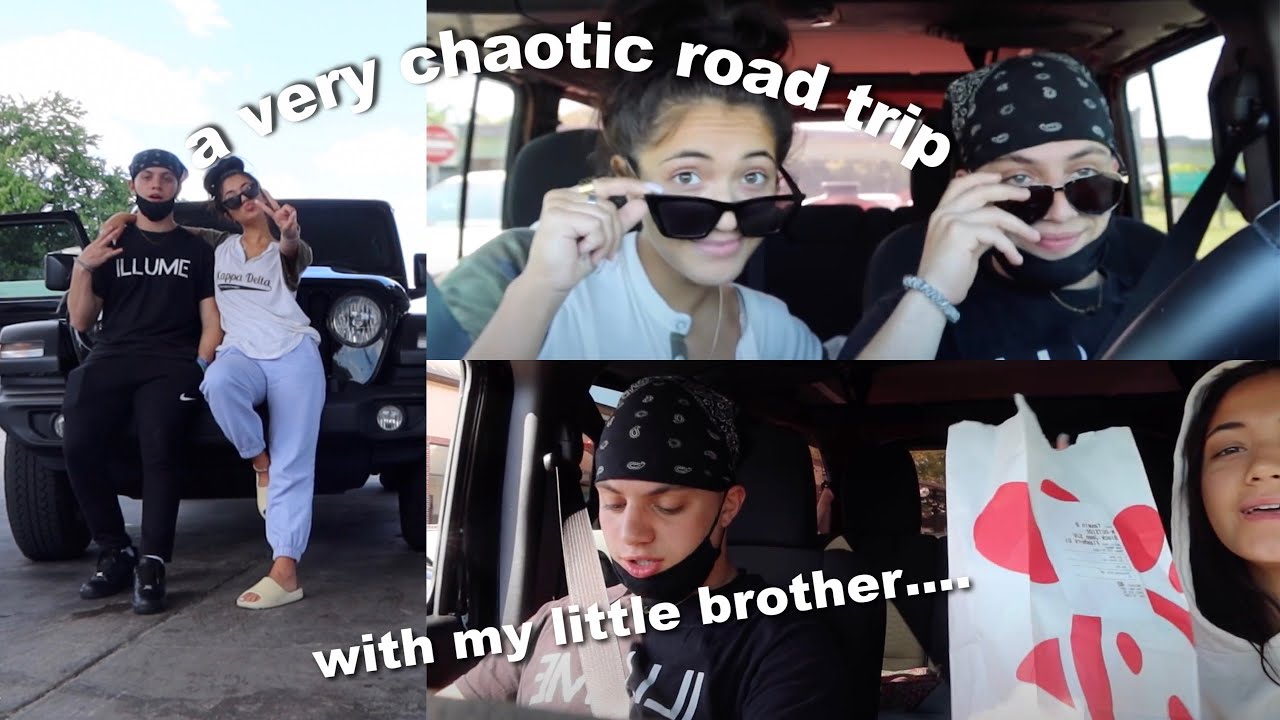 ROAD TRIP WITH MY LITTLE BROTHER TO THE BEACH