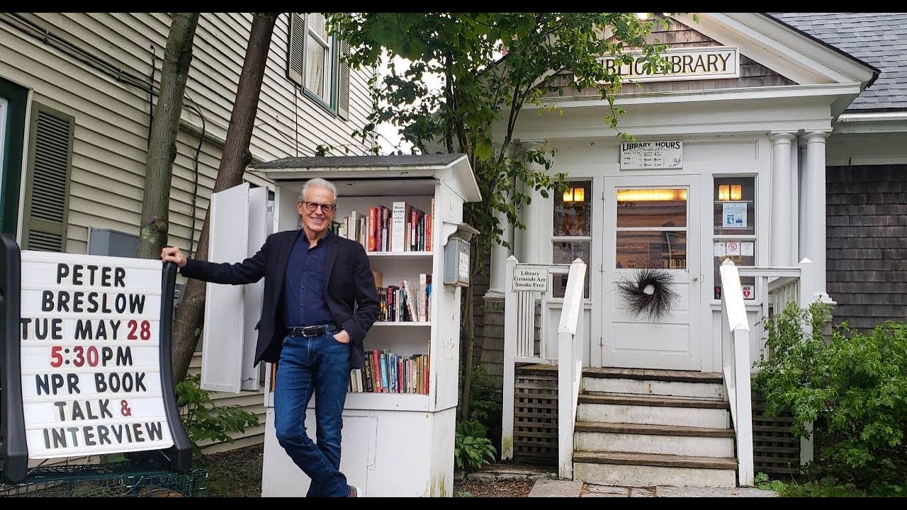 Peter Breslow NPR Book Talk & Interview with Fred Benson 5/28/24