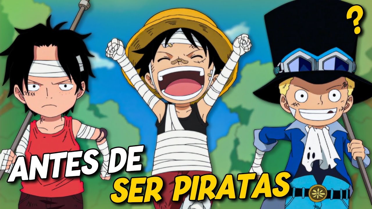 EL PASADO DE LUFFY | ONE PIECE RESUMEN  |   LA HISTORIA ANTES DE SER PIRATAS