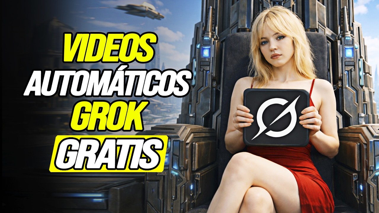 Nuevo GROK AUTOMATICO! Crea Videos En Masa con Grok GRATIS
