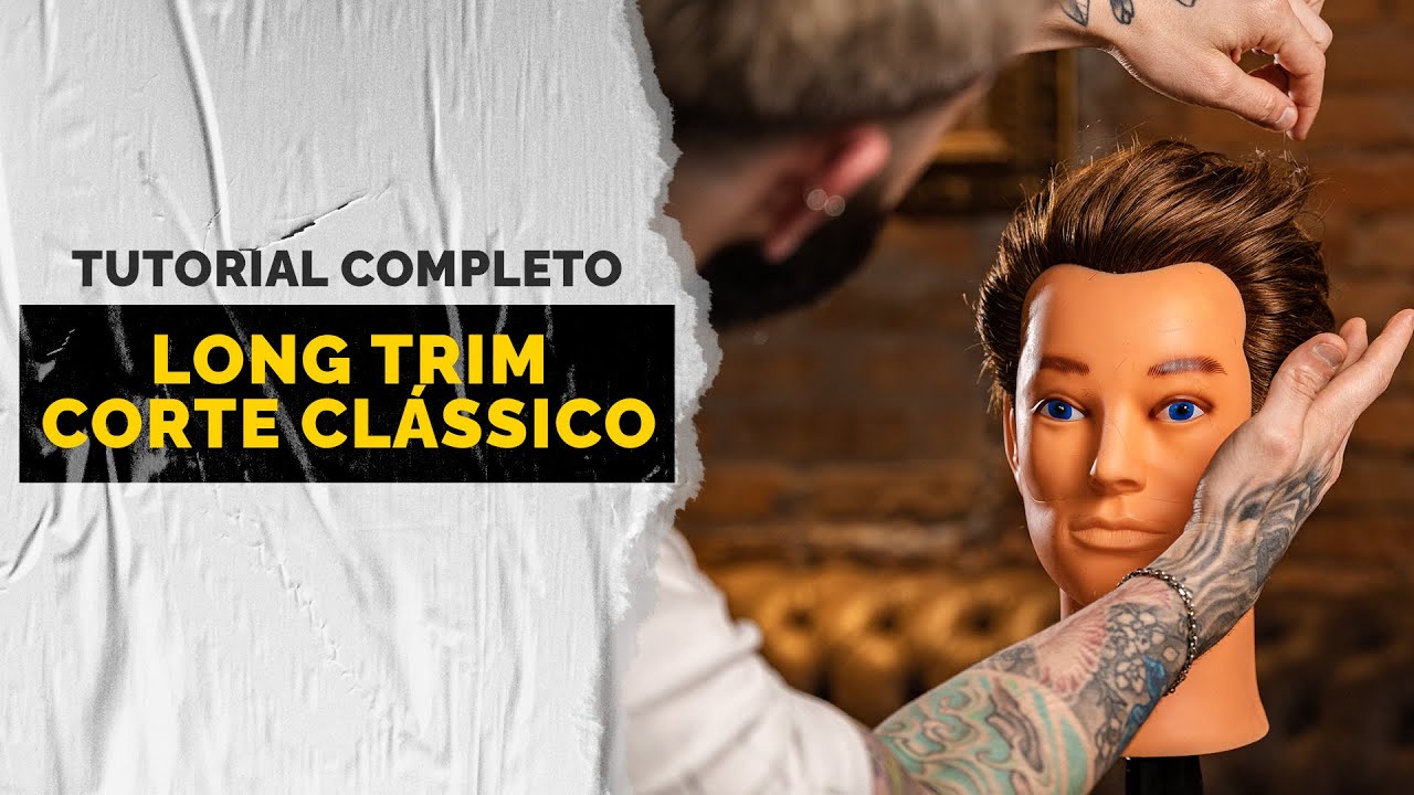 Como Fazer Um Long Trim - Corte Clássico | Barbeiro Educador
