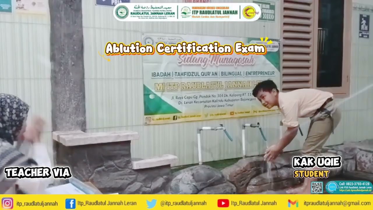 Ablution & Funeral Prayer Certification Exam | Grade 6th | MI ITP Raudlatul Jannah Leran