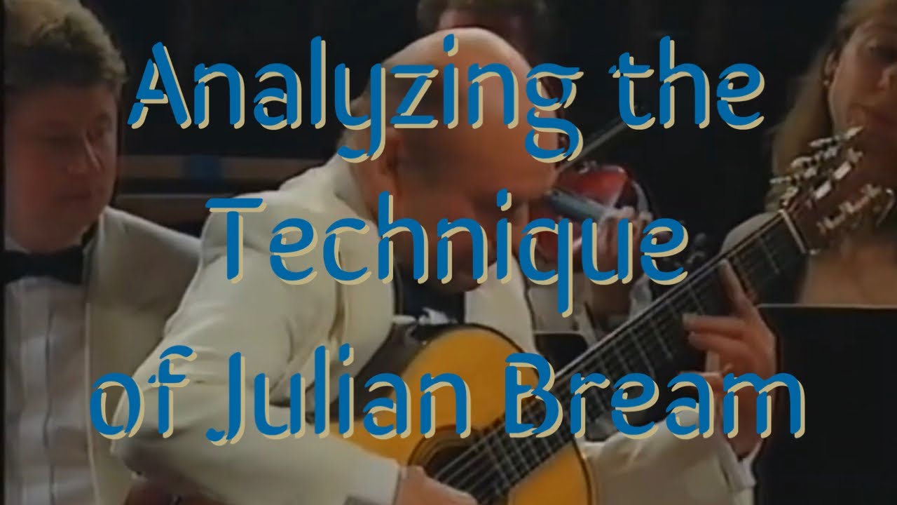 Analyzing the Guitar Technique of Julian Bream