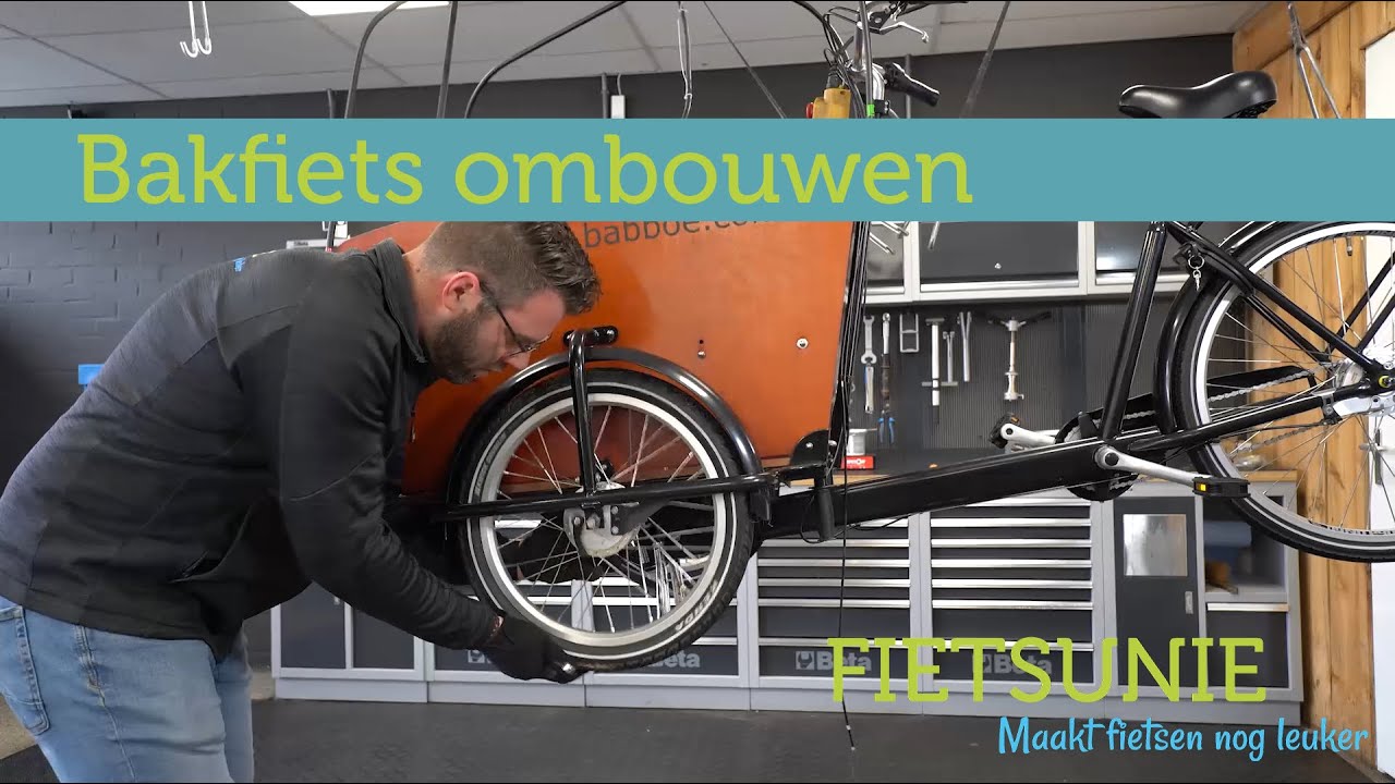 Bakfiets ombouwset Dualdrive voor Baboe, Vogue, Bakfiets.nl | E-bakfiets