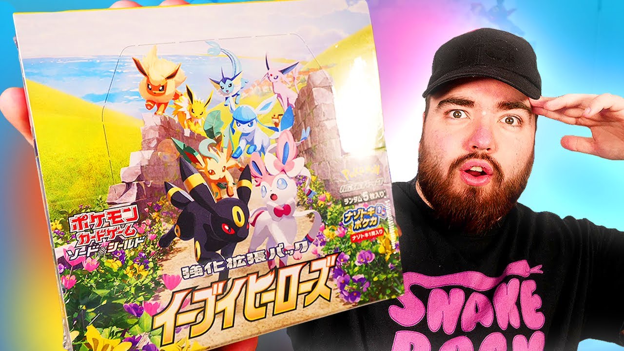 Opening an EEVEE HEROES Pokemon Booster Box! *BRAND NEW*