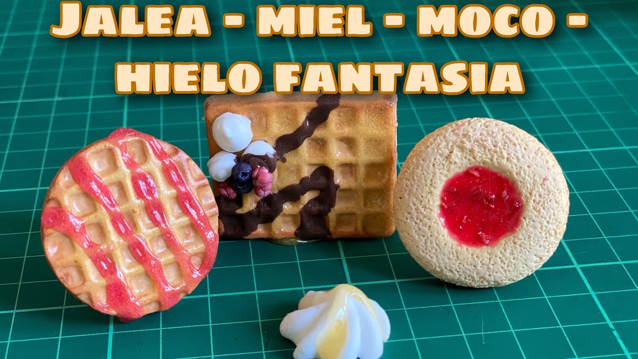 COMO HACER JALEA - MIEL- GELATINA  FANTASIA- HIELO (HALLOWEEN :  MOCOS/SANGRE ETC ) PARA PORCELANA