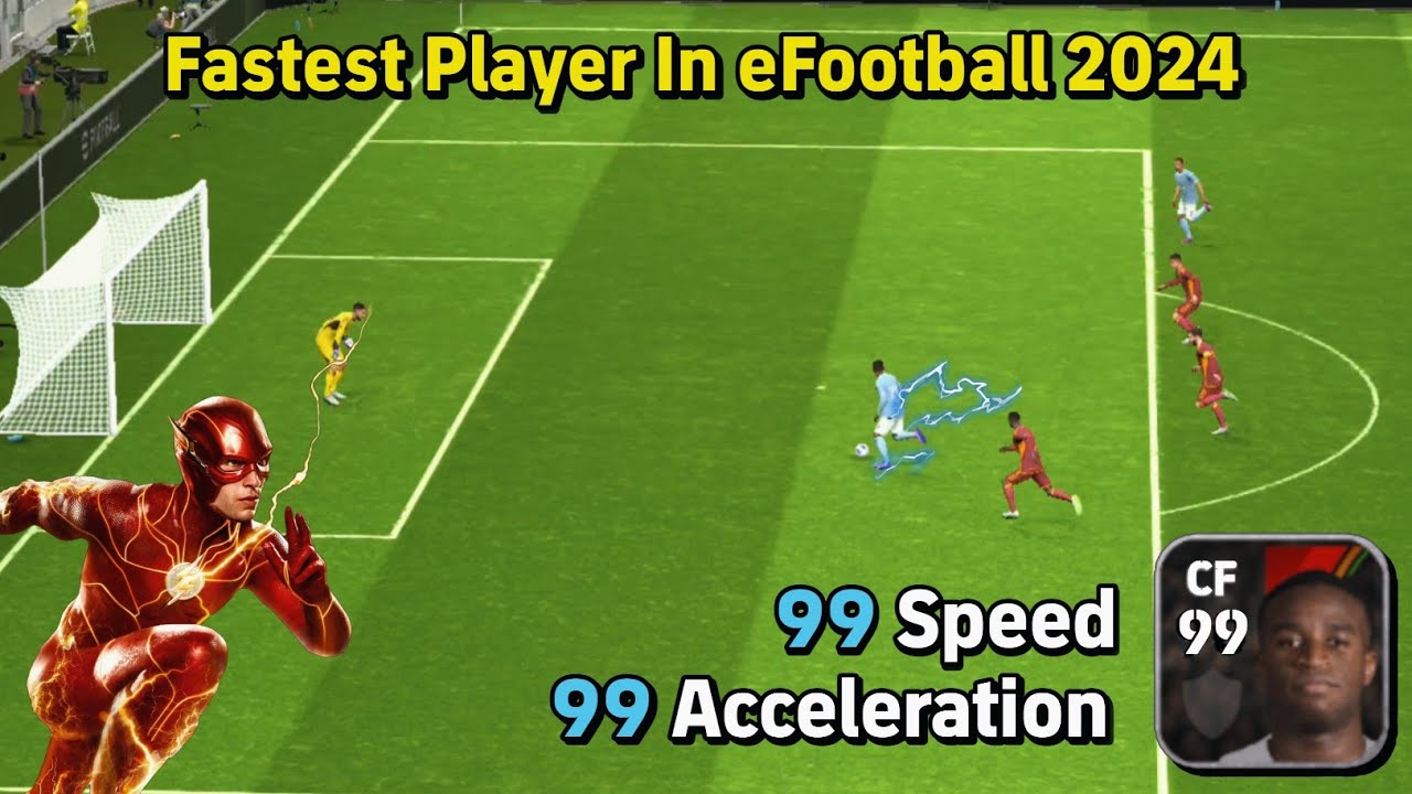 99 Скорость 99 Ускорение 91 Баланс 🔥 | Самый быстрый CF в eFootball 2024 Mobile | Лучшая стандарт...