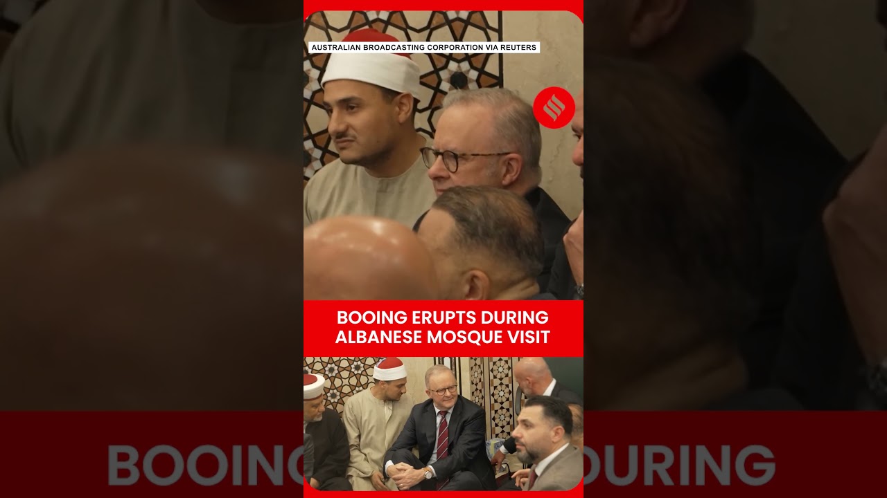 Protesters Heckle Anthony Albanese During Eid Visit to Sydney Mosque Over Gaza Stance