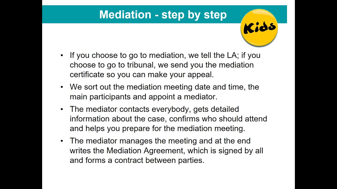KIDS SEND Mediation