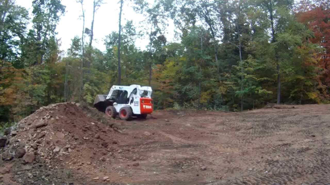 Bobcat A300 Moving Dirt