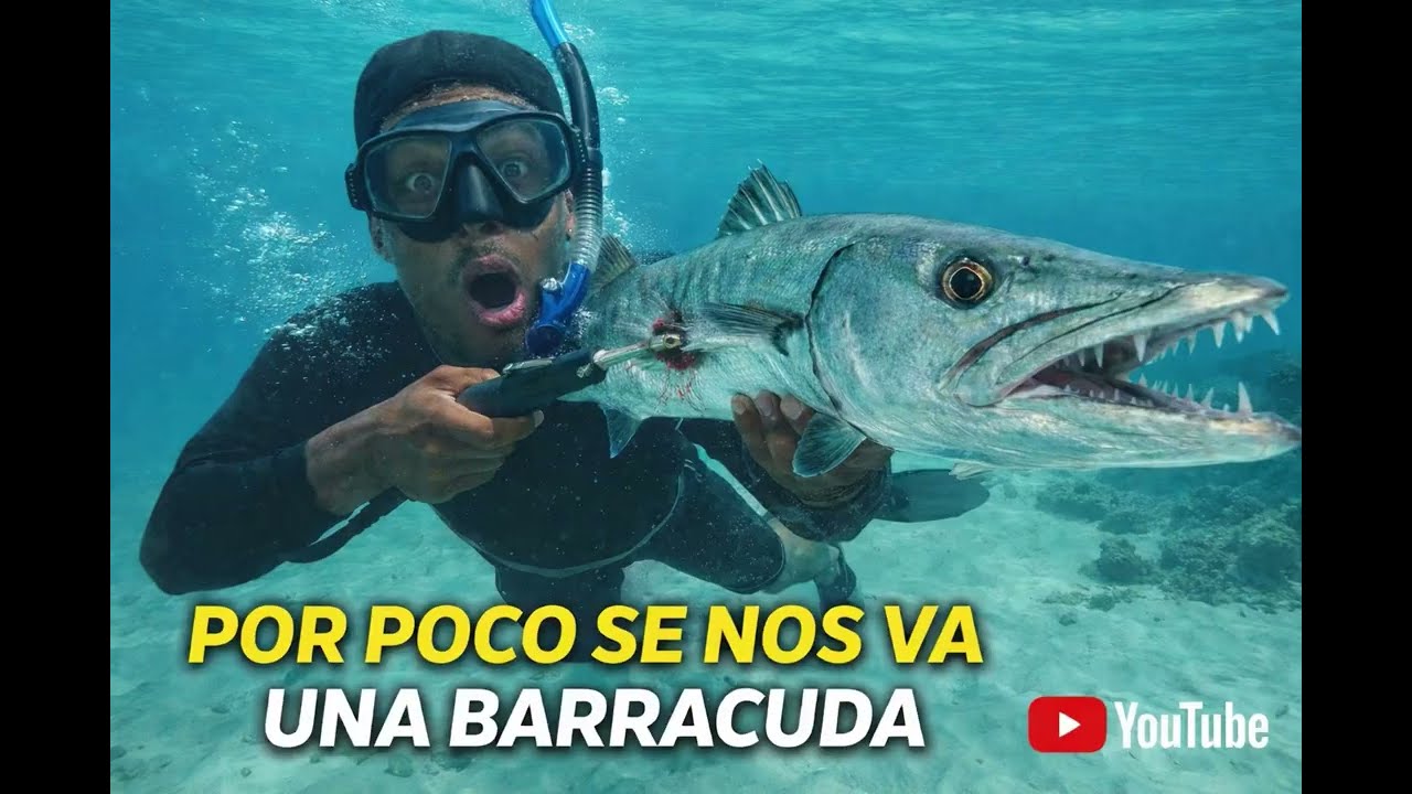 💥 ESTA BARRACUDA CASI SE NOS VA DE LAS MANOS