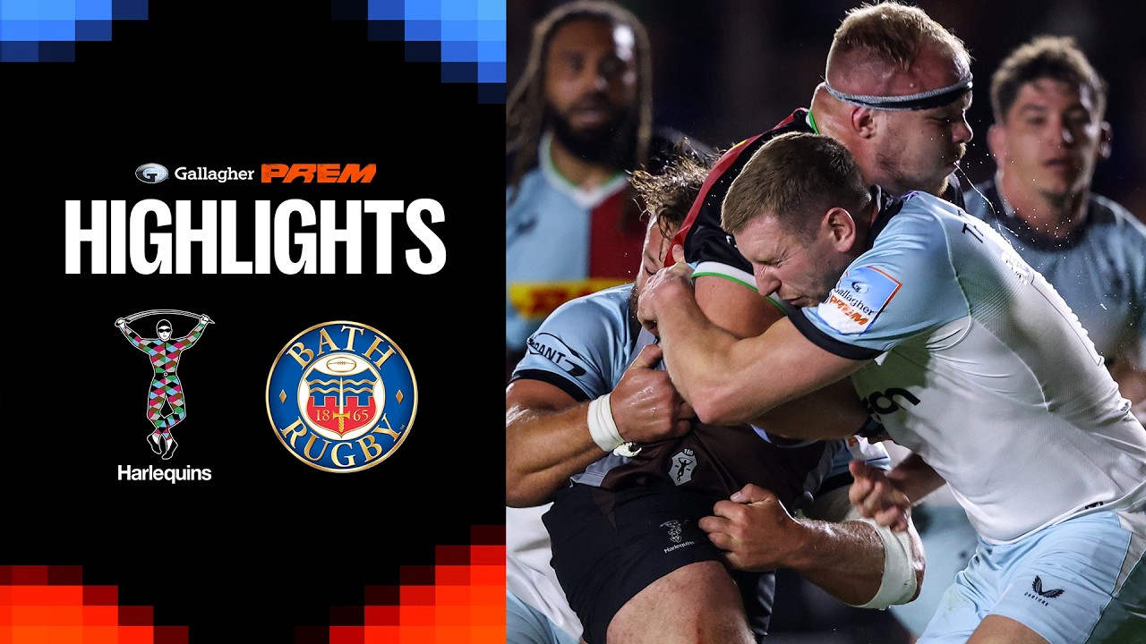 OPENING NIGHT! Harlequins v Bath Rugby HIGHLIGHTS & REACTION | Gallagher PREM Rugby 26/27 | Round 1