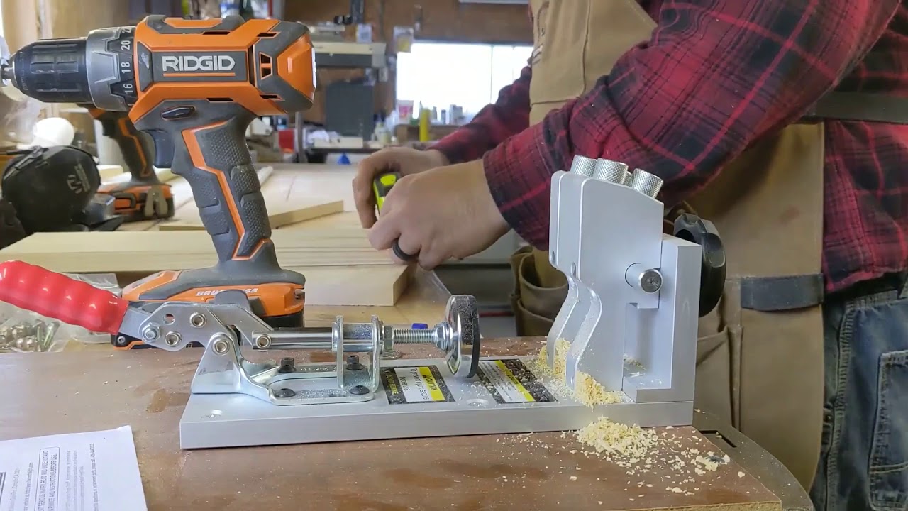 Tool Review Drill Master Pocket Hole Jig