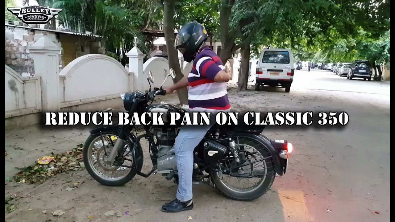 HANDLE BAR FOR ROYAL ENFIELD CLASSIC 350 : REDUCE PAIN WHILE RIDING A BULLET