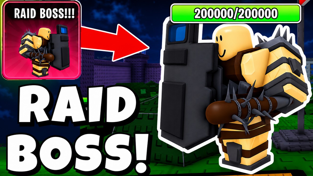 Mini War Added a MASSIVE NEW RAID BOSS! Clan Update (Roblox)