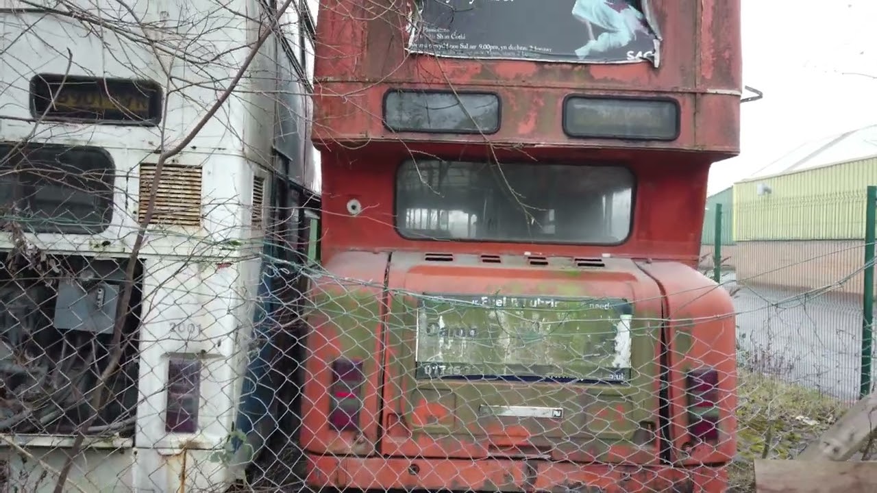 ABANDONED BUS GRAVEYARD OR ARE THEY NOT?