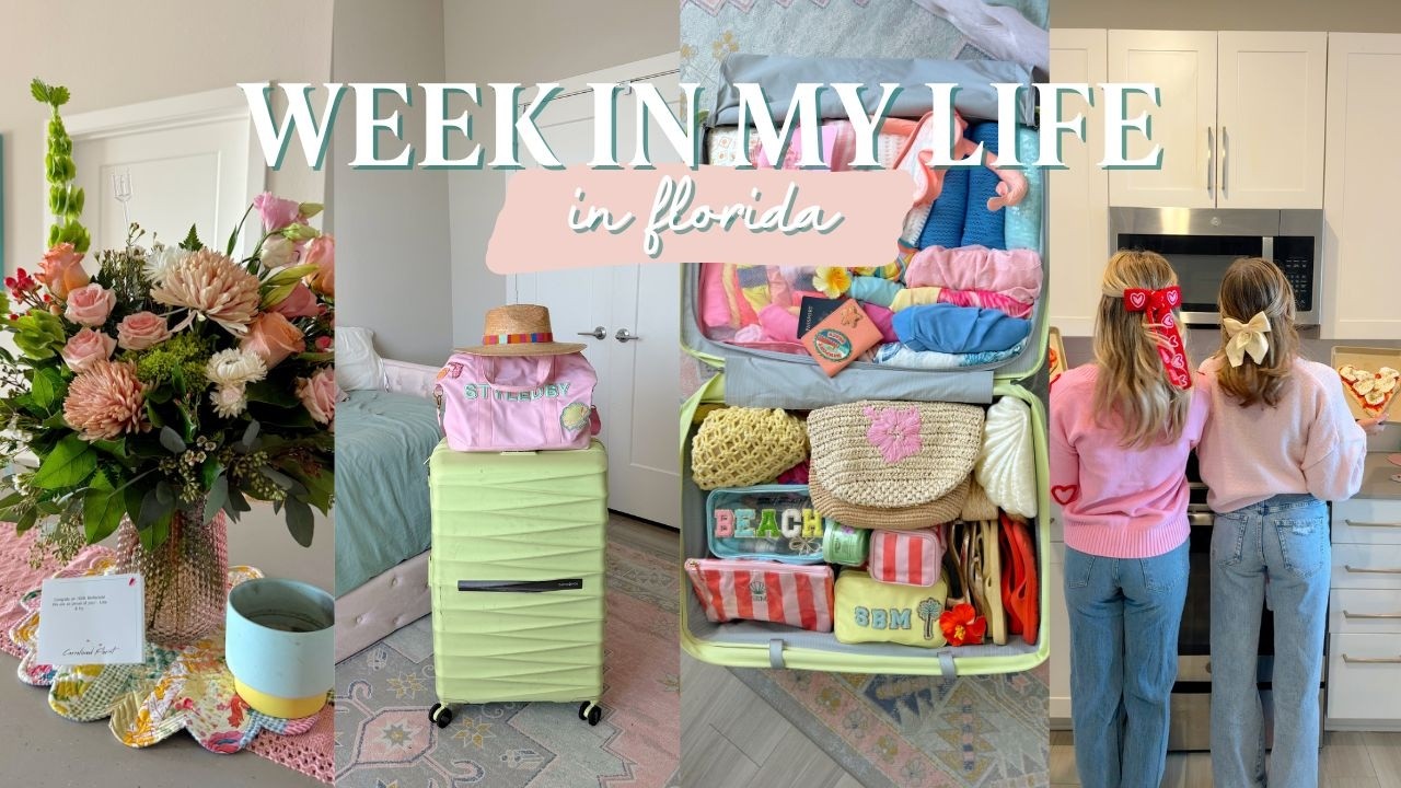 DAYS IN MY LIFE🌴🧖🏻‍♀️🧳  life update, goals, travel schedule, pack and prep with me for a cruise