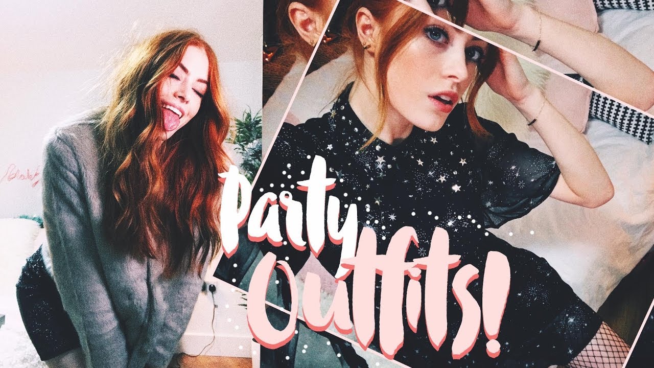 CHRISTMAS/ HOLIDAY PARTY OUTFITS! | MsRosieBea