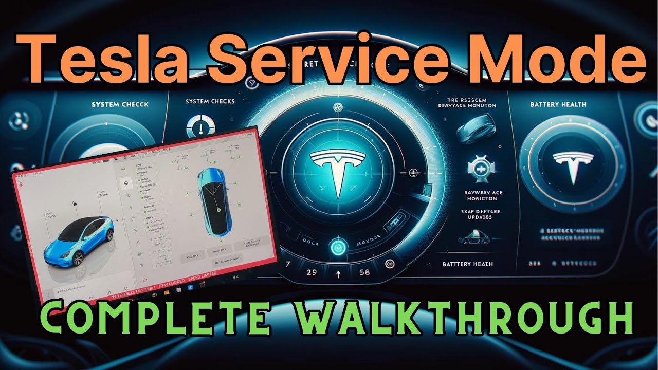 Полный тур по меню секретной службы Tesla в 2024 году | Это действительно может вам помочь!!