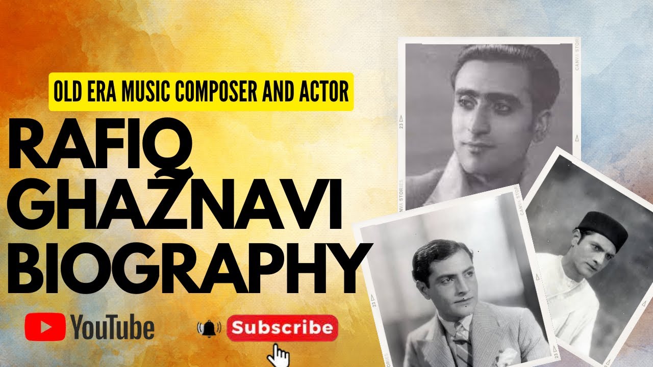 I Music Director and Actor Rafiq I Rafiq Ghaznavi I Rafiq Ghaznavi Biography I RJ Shameem Khan I